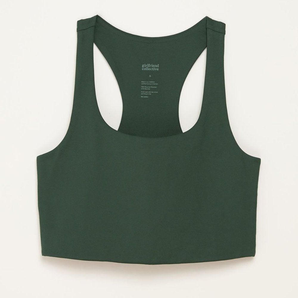 Girlfriend Collective Moss Paloma Bra Size Medium